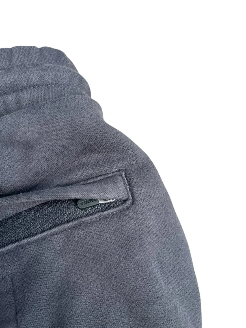 Vuori Seaside Sweatpant Faded Black Heavyweight Fleece